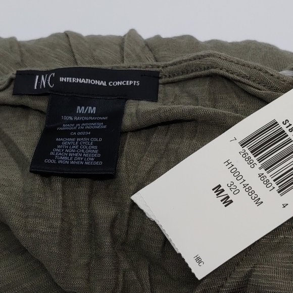 I.N.C International Concepts Tie Front Long-Sleeve - Picture 4 of 4